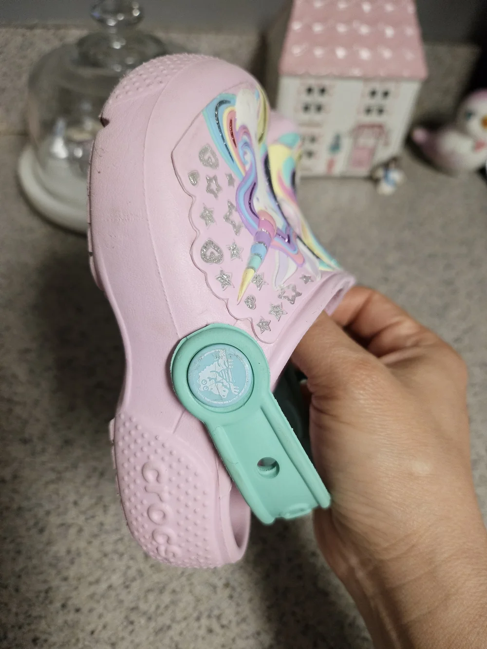 CROCS playful unicorn